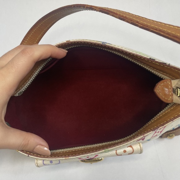 Louis Vuitton White Multicolor Eliza - Picture 5 of 6
